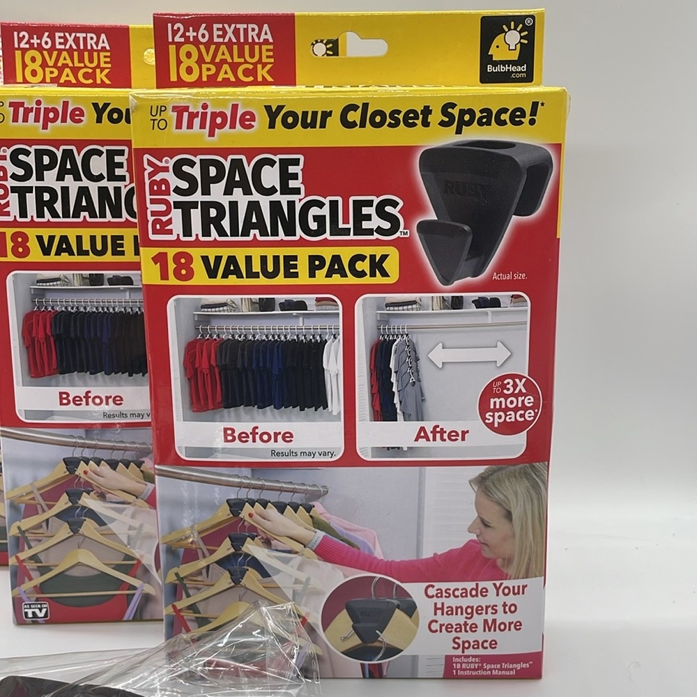 Ruby Space Triangles Bundle - Picture 2 of 5